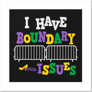 Boundary Issues Posters and Art